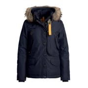 Navy Right Hand Parka Parajumpers , Black , Heren