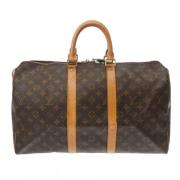 Pre-owned Canvas louis-vuitton-bags Louis Vuitton Vintage , Brown , Da...