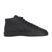 Essence Leren Sneakers Hoge Profiel Hide&Jack , Black , Heren