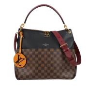 Pre-owned Leather handbags Louis Vuitton Vintage , Black , Dames