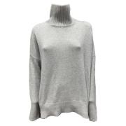 Heidi Sweater met opstaande kraag Lisa Yang , Gray , Dames