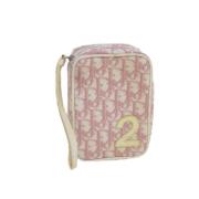 Pre-owned Canvas dior-bags Dior Vintage , Pink , Dames