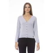 Trendy Cardigan met knoopsluiting Baldinini , Blue , Dames