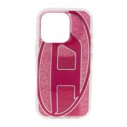 Hoes voor iPhone 16 Pro Diesel , Pink , Unisex