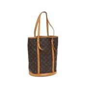 Pre-owned Canvas shoulder-bags Louis Vuitton Vintage , Brown , Dames