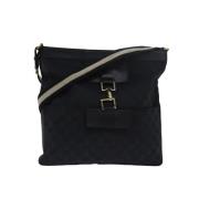 Pre-owned Canvas gucci-bags Gucci Vintage , Black , Dames