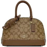 Pre-owned Leather handbags Coach Pre-owned , Brown , Dames