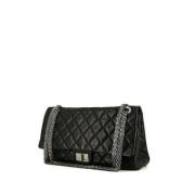 Pre-owned Leather chanel-bags Chanel Vintage , Black , Dames