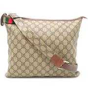 Pre-owned Fabric gucci-bags Gucci Vintage , Brown , Dames