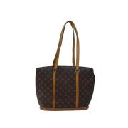 Pre-owned Canvas shoulder-bags Louis Vuitton Vintage , Brown , Dames