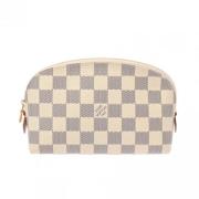 Pre-owned Fabric pouches Louis Vuitton Vintage , White , Unisex