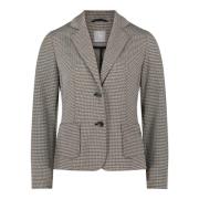 Korte blazer lange mouw Betty & Co , Black , Dames