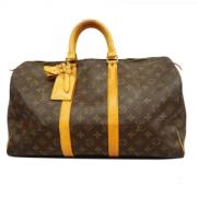 Pre-owned Fabric louis-vuitton-bags Louis Vuitton Vintage , Brown , Da...