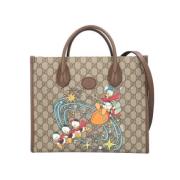 Pre-owned Leather gucci-bags Gucci Vintage , Beige , Dames