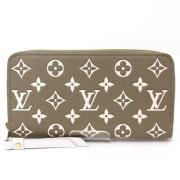 Pre-owned Leather wallets Louis Vuitton Vintage , Beige , Dames