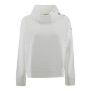 Witte Sweater Collectie Herno , White , Dames