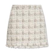 Tweed rok Munthe , Beige , Dames