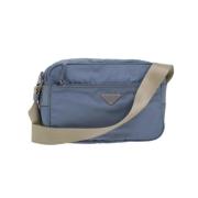 Pre-owned Nylon prada-bags Prada Vintage , Blue , Dames