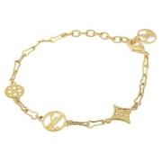 Pre-owned Metal bracelets Louis Vuitton Vintage , Yellow , Dames