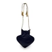 Pre-owned Canvas shoulder-bags Yves Saint Laurent Vintage , Black , Da...