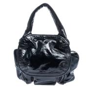 Pre-owned Leather handbags Givenchy Pre-owned , Black , Dames