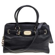 Pre-owned Leather handbags Michael Kors Pre-owned , Black , Dames