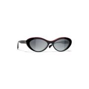 Ch5416 1794S8 Sunglasses Chanel , Black , Dames