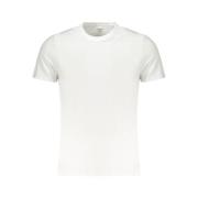 Casual katoenen T-shirt voor heren Guess , White , Heren