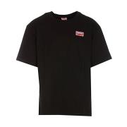 Casual Katoenen T-shirt Kenzo , Black , Dames