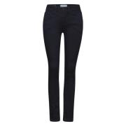 Casual Fit Jeans met Slim Legs Street One , Black , Dames