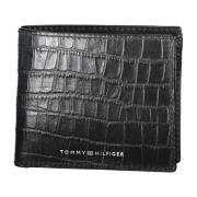 Heren Portemonnee Zwart Contrast Details Tommy Hilfiger , Black , Here...