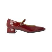 Bordeaux Mary Jane Leren Schoen Pedro Miralles , Red , Dames