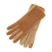 Bruine Bouclé Handschoenen Liu Jo , Brown , Dames