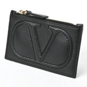 Pre-owned Leather wallets Valentino Vintage , Black , Dames