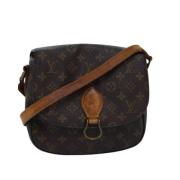 Pre-owned Canvas louis-vuitton-bags Louis Vuitton Vintage , Brown , Da...