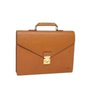 Pre-owned Leather louis-vuitton-bags Louis Vuitton Vintage , Yellow , ...