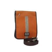 Pre-owned Canvas shoulder-bags Burberry Vintage , Orange , Dames