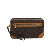 Pre-owned Canvas louis-vuitton-bags Louis Vuitton Vintage , Brown , Da...