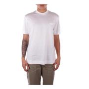 Logo Front T-shirts en Polo's Emporio Armani , White , Heren