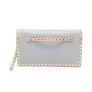 Pre-owned Leather clutches Valentino Vintage , Multicolor , Dames