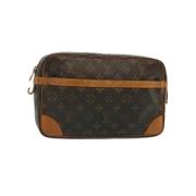 Pre-owned Canvas louis-vuitton-bags Louis Vuitton Vintage , Brown , Da...