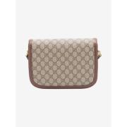 Pre-owned Canvas shoulder-bags Gucci Vintage , Brown , Dames