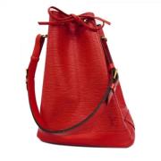 Pre-owned Leather louis-vuitton-bags Louis Vuitton Vintage , Red , Dam...