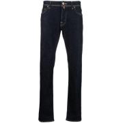 Nick Super Slim Donkerblauwe Jeans Jacob Cohën , Blue , Heren