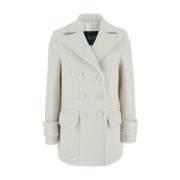 Witte Peacoat Muse Seafarer , White , Dames