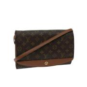 Pre-owned Canvas louis-vuitton-bags Louis Vuitton Vintage , Brown , Da...