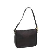 Pre-owned Leather louis-vuitton-bags Louis Vuitton Vintage , Black , D...