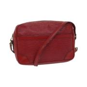 Pre-owned Leather louis-vuitton-bags Louis Vuitton Vintage , Red , Dam...