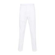 Cropped Trousers Patrick Fly Style Low Brand , White , Heren