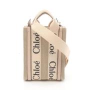 Pre-owned Canvas handbags Chloé Pre-owned , Beige , Dames